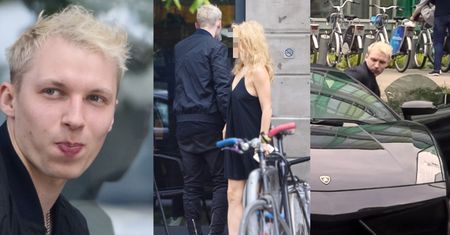Wokalista zespołu Lemon z partnerką jeździ Lamborghini po mieście (ZDJĘCIA)