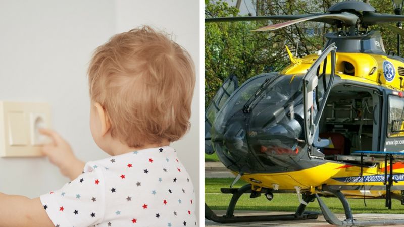 2-latek porażony prądem! Podpowiadamy, co robić w takich przypadkach