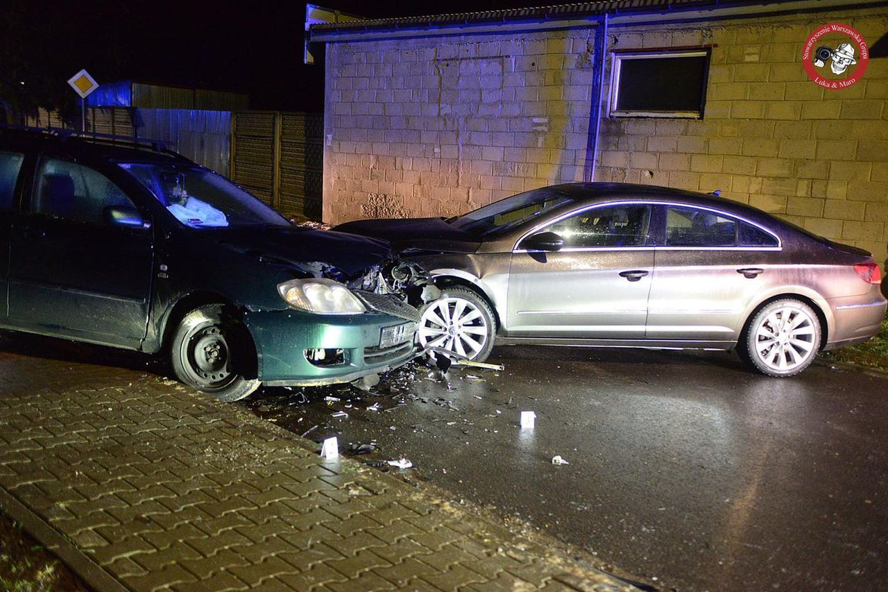 Zdjęcie z miejsca zdarzenia