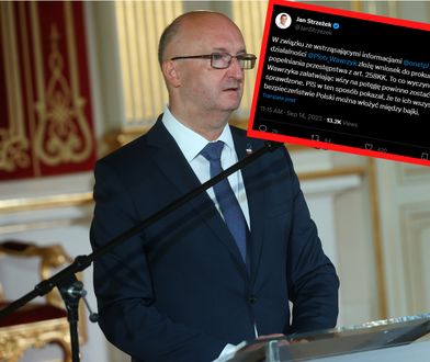 "Wstrząsające informacje". Idzie do prokuratury ws. afery w rządzie