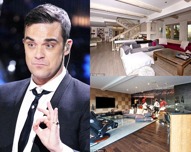Robbie Williams sprzedał dom w Beverly Hills! (ZDJĘCIA)