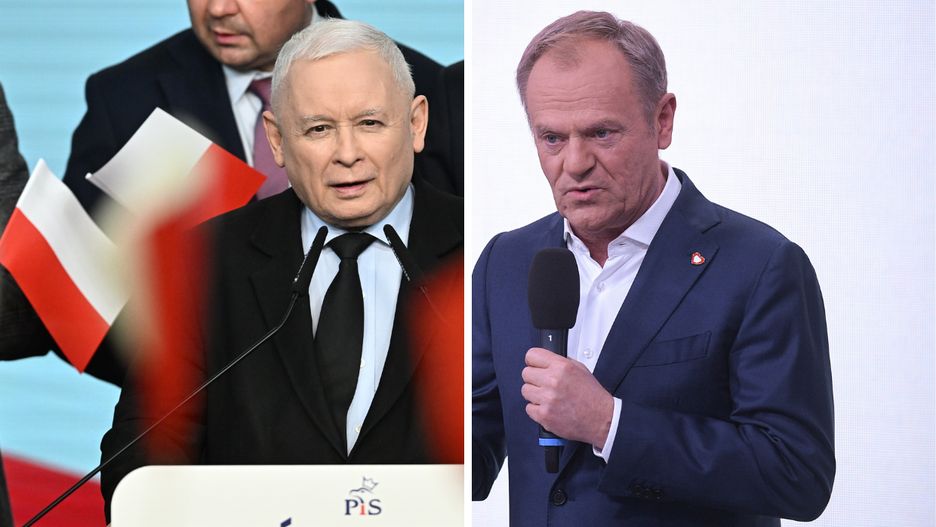Jarosław Kaczyński i Donald Tusk
