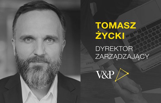 Tomasz Życki dyrektorem zarządzającym agencji V&amp;P. Zastąpił Macieja Michalika