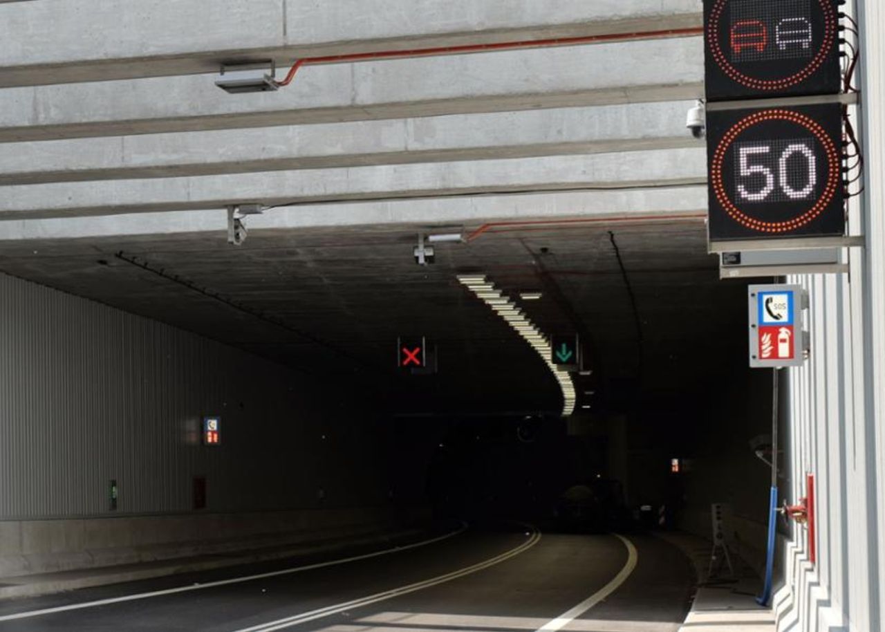 Odcinkowy pomiar prędkości w nowym tunelu. GDDKiA przypomina zasady
