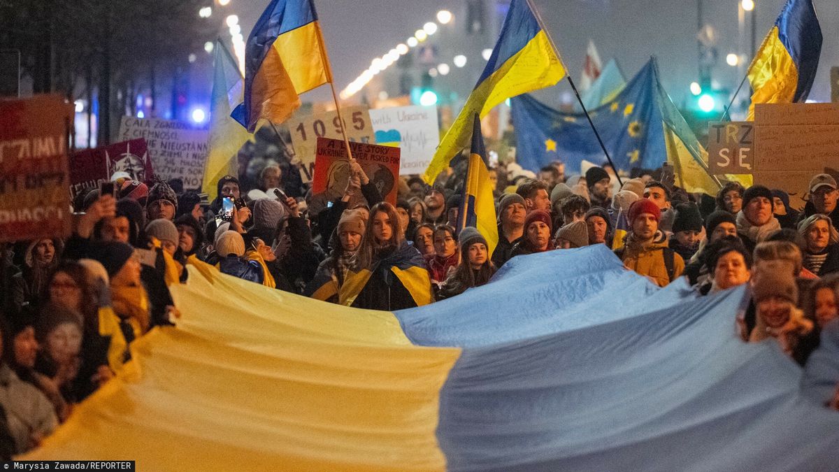 Proukraińskie demonstracje w Polsce