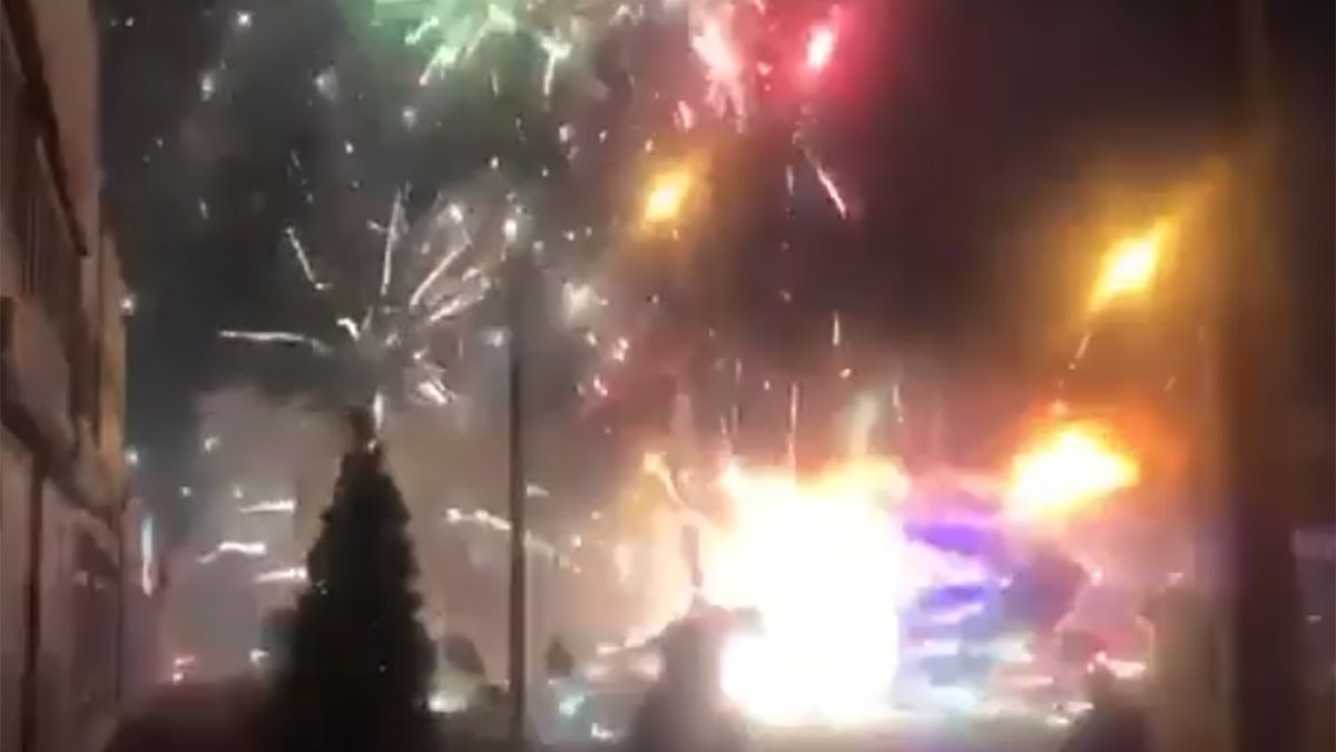 W Rostowie nad Donem doszło do pożaru w sklepie z fajerwerkami