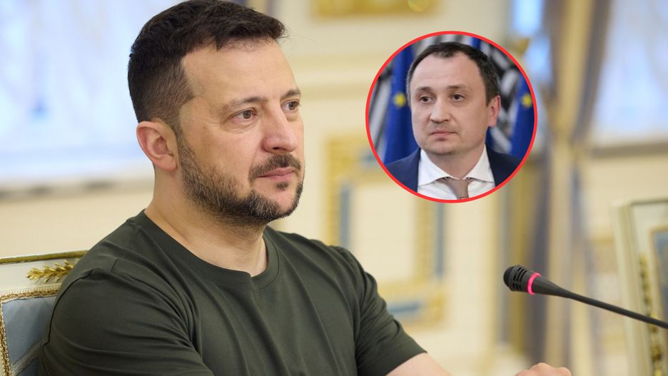 Wołodymyr Zełenski i Mykoła Solski