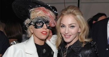 Madonna uważa Gagę za swoją nastepczynię?!