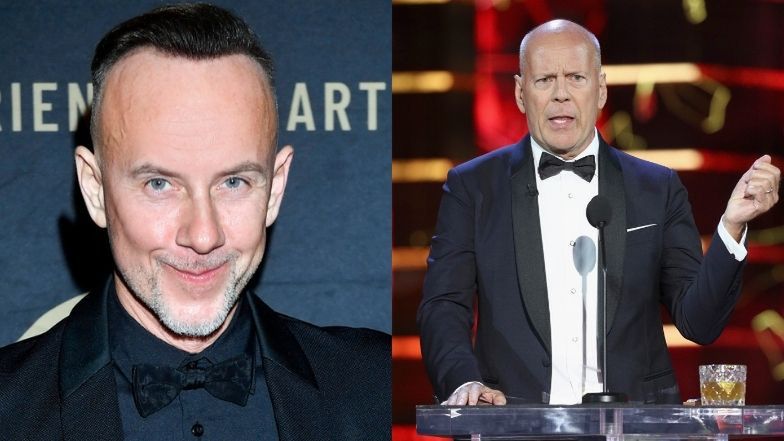 Nergal prezentuje nową fryzurę i kpi z Bruce'a Willisa