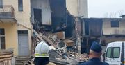 Wągrowiec: Runęła ściana kamienicy. Ewakuowano starszą kobietę