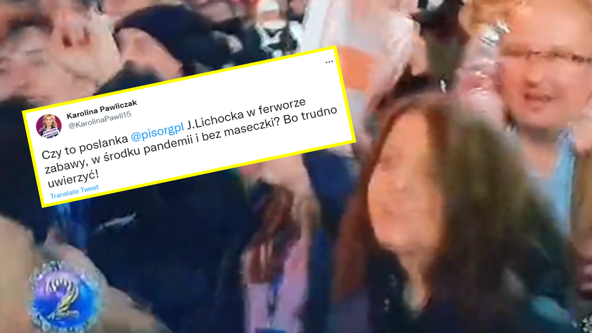 Posłanka była oburzona zachowaniem Lichockiej