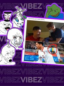 Lewandowski wyszedł na Szwedów z opaską Ukrainy. Szurom i foliarzom eksplodowały mózgi