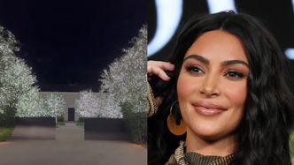 Kim Kardashian pokazała udekorowany dom na święta. Poszła na REKORD? Ilość światełek jest PORAŻAJĄCA (FOTO)