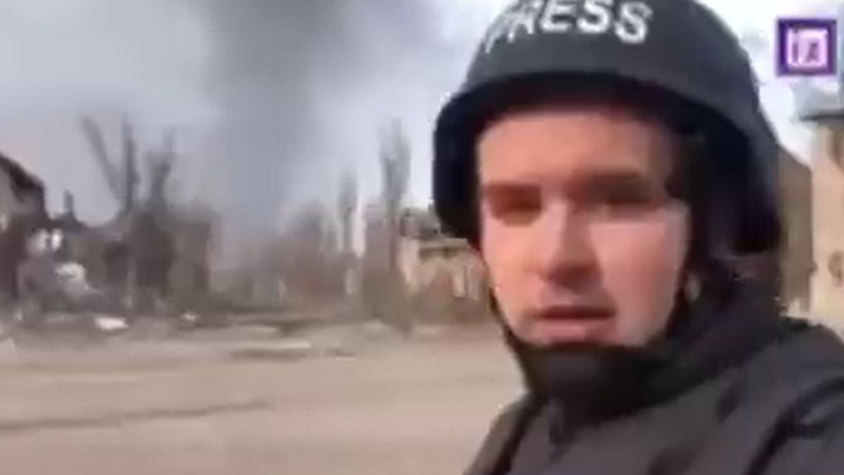 Rosyjski reporter o atakowaniu bloków mieszkalnych. "Praca w sąsiedztwie"