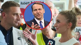 "Proszę tatusiowi przekazać". Sikorski wprost do córki Bąkiewicza