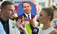 "Proszę tatusiowi przekazać". Sikorski wprost do córki Bąkiewicza
