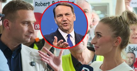 "Proszę tatusiowi przekazać". Sikorski wprost do córki Bąkiewicza