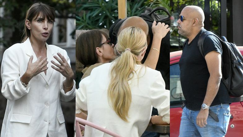 Agnieszka Dygant i Patrick Yoka wymieniają czułości