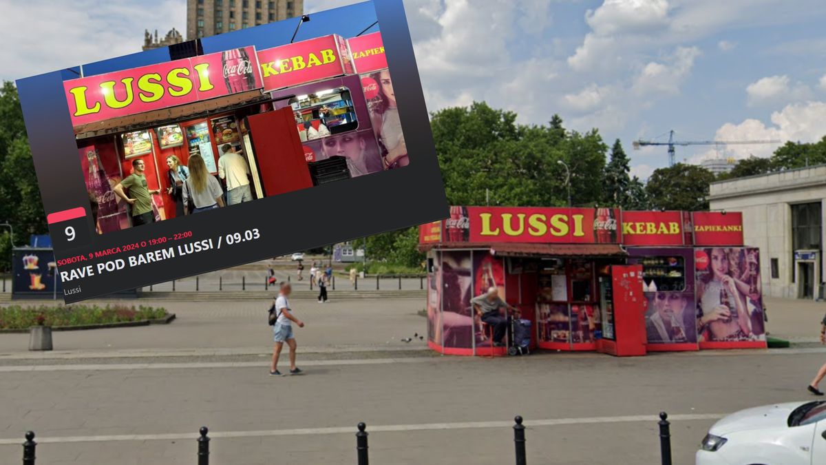 "RAVE POD BAREM LUSSI" jako wsparcie dla właściciela słynnej budki
