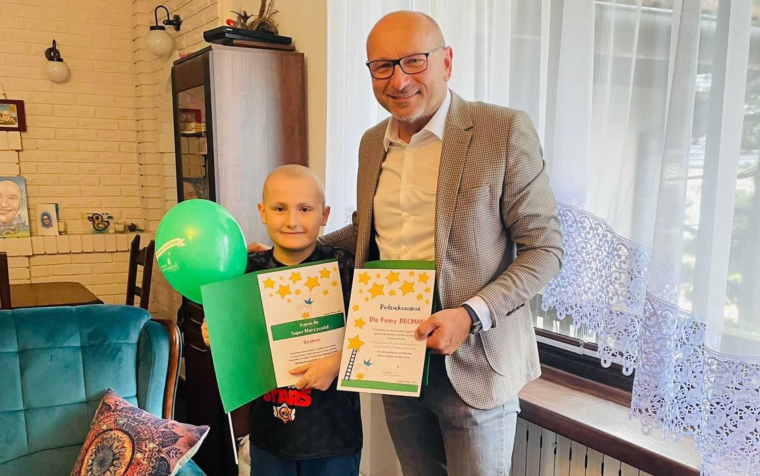 Recman spełnił 50-te dziecięce marzenie