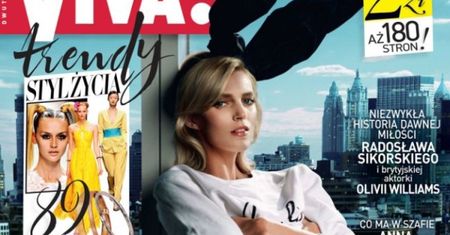 Anja z króliczymi uszami na okładce "Vivy"!