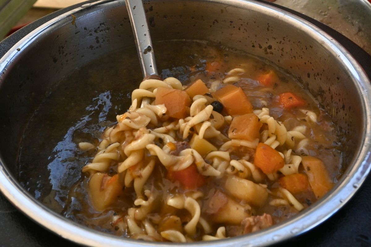 Brukwianka z gęsiną