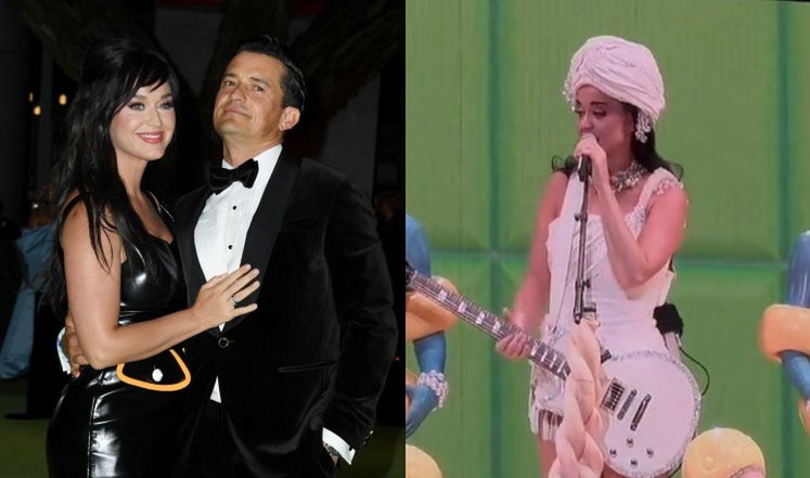 For the first time, Katy Perry's daughter appeared at her concert.