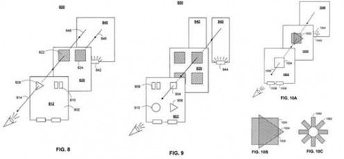Patent na podwójne podświetlenie ekranu iPhone 1
