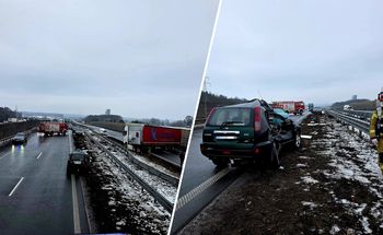 Karambol na S3. Ekspresówka jest zablokowana