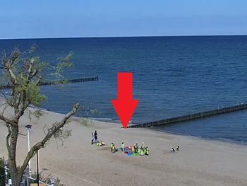 Była 9:54. Plaża była pusta. Nagle taki widok