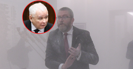 Kaczyński atakuje koalicję za wyczyn Brauna. Jest riposta