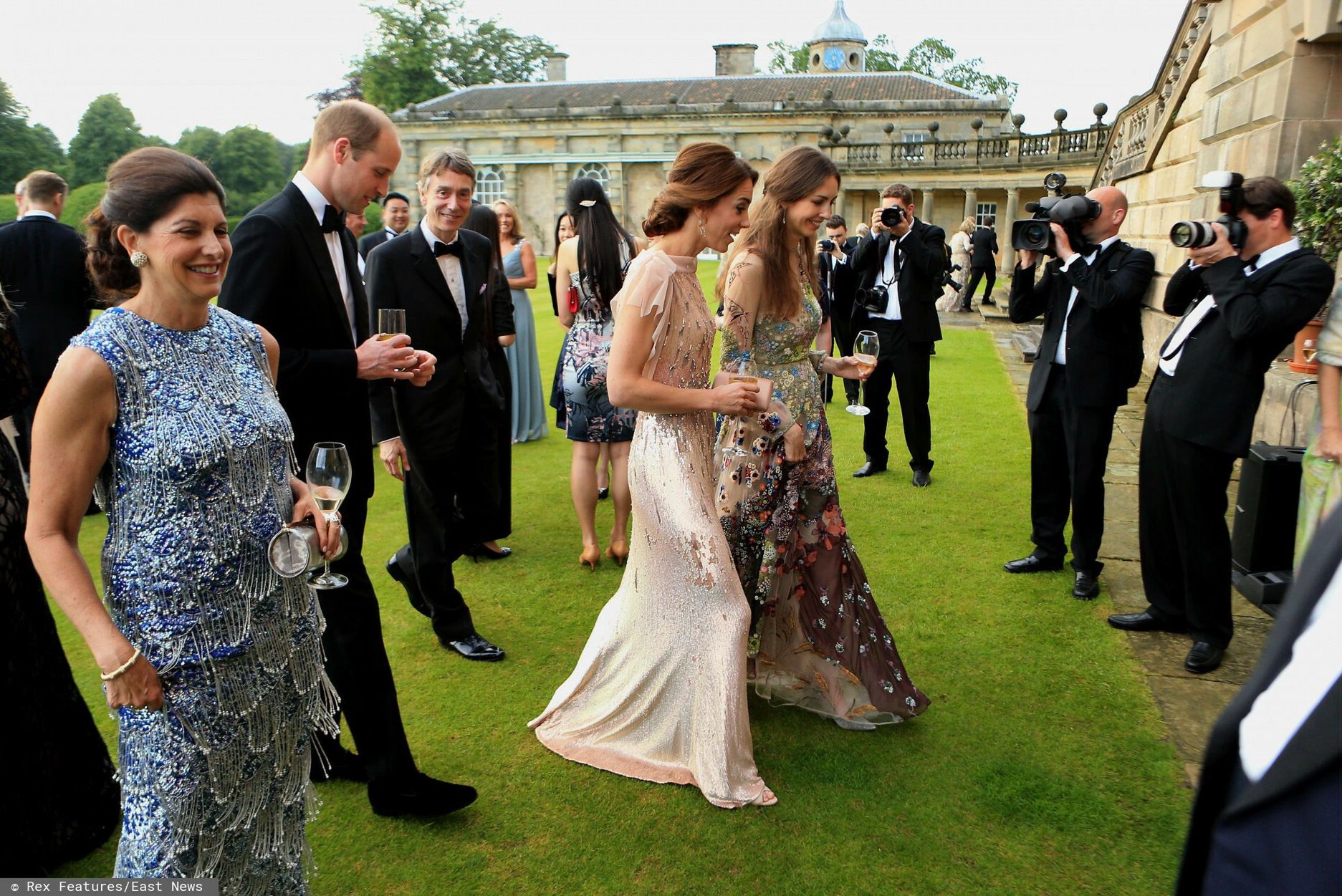Książę William, Księżna Kate i Rose Hanbury