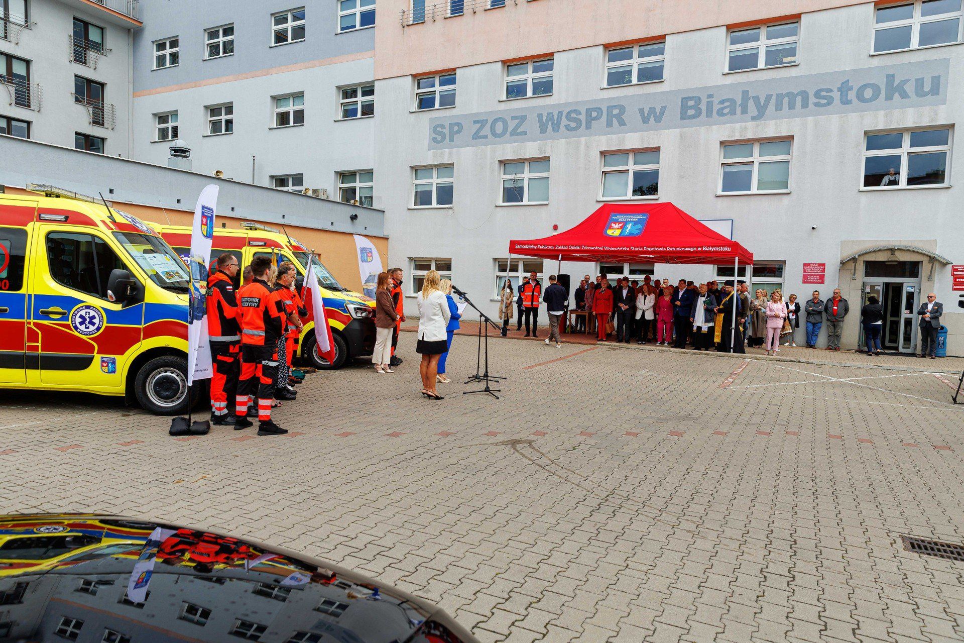 Nowe ambulanse trafią do Łap i Sokółki 