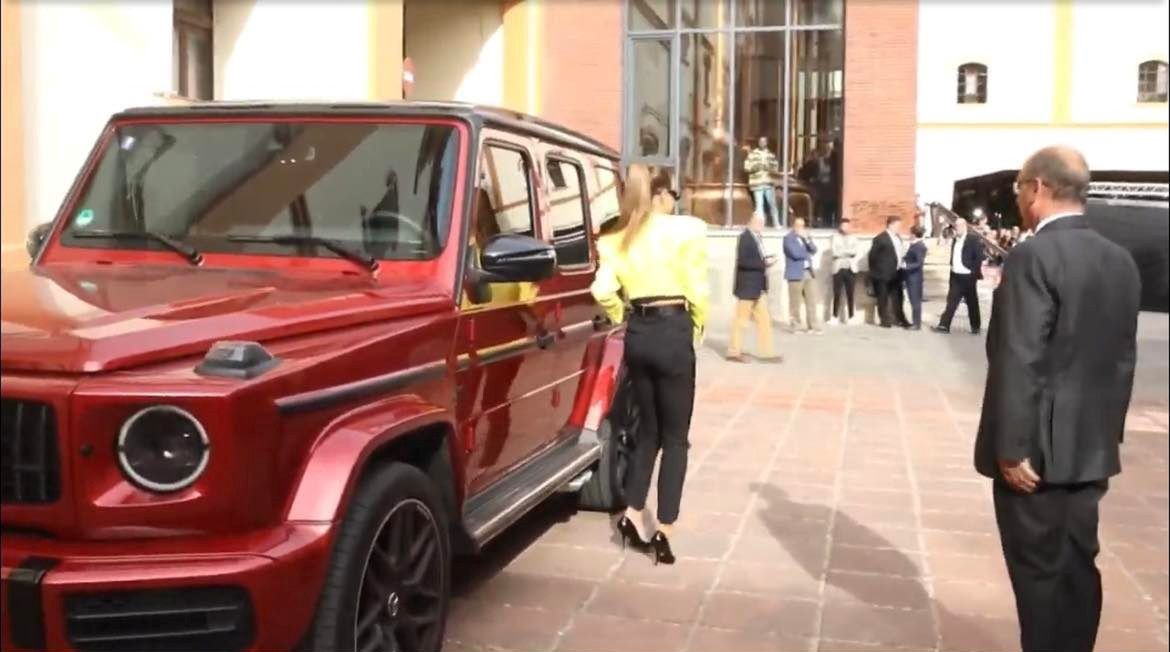 Anna i Robert Lewandowscy na gali Złotego Buta