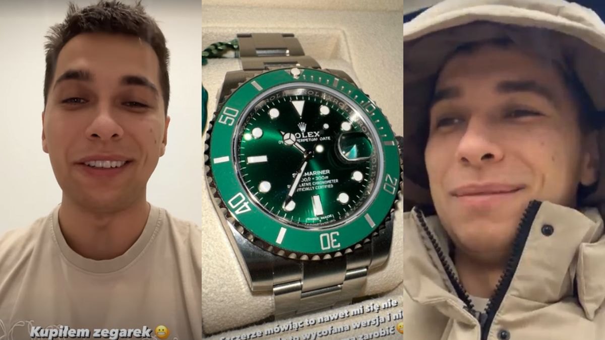 Friz pochwalił się nową inwestycją. Tym razem kupił Rolexa wartego 100 tysięcy złotych