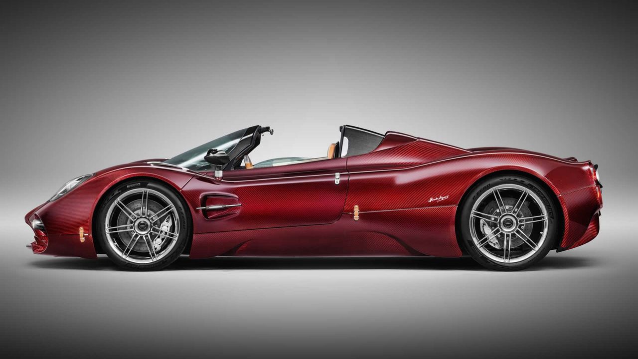 Pagani Utopia Roadster - bez dachu jest jeszcze lepsza