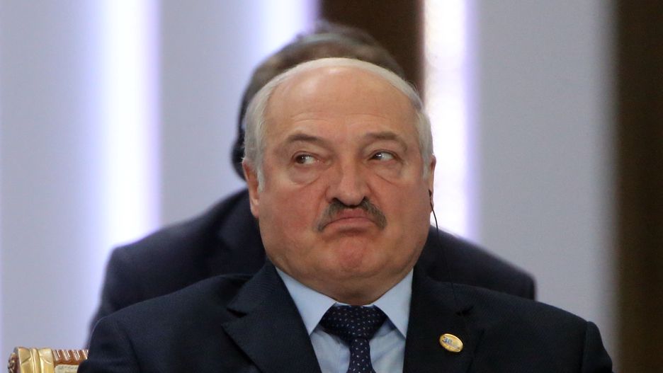 Samozwańczy prezydent Białorusi Aleksandr Łukaszenka