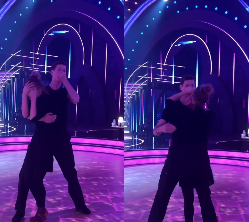 Wirująca "Boczara" uderzyła Jacka w nos