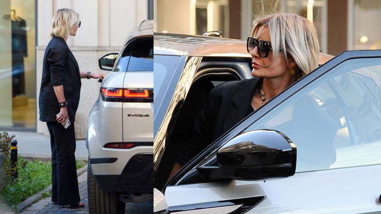 Joanna Racewicz na mieście