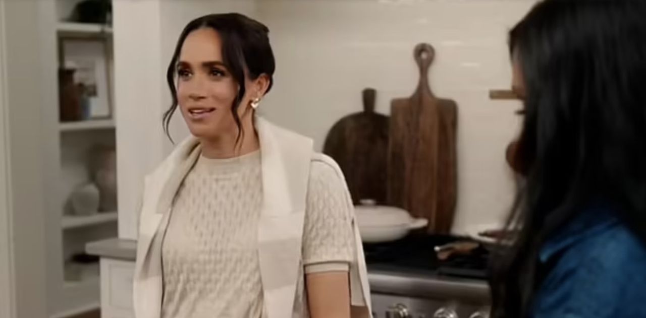 A still from the programme "With Love, Meghan"