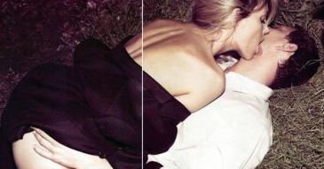 Anja Rubik liże swojego faceta!