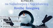 Kolno: Śniegowe rzeźby to nie tylko bałwany. Konkurs