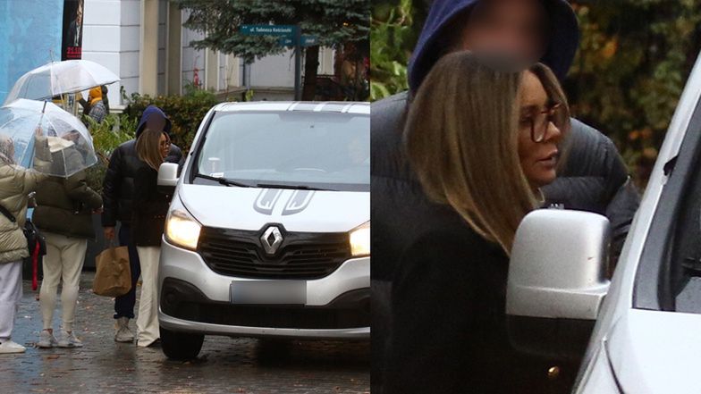 Małgorzata Rozenek na nagraniach do "Projektu Lady" 