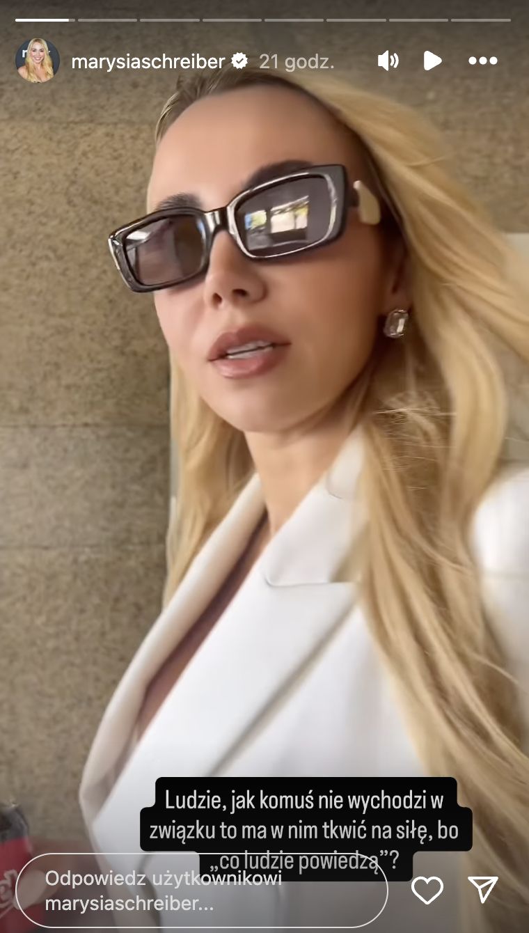 Marianna Schreiber żali się fanom