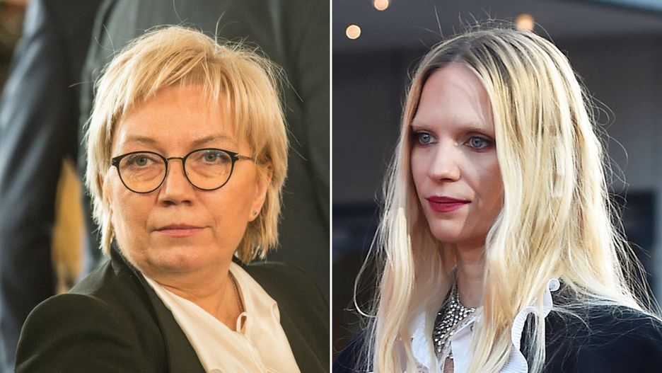 Julia Przyłębska i Mary Komasa