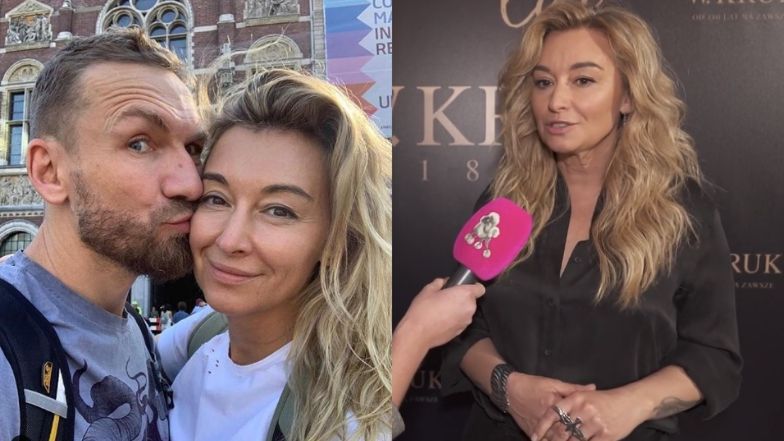 Martyna Wojciechowska. Przemek Kossakowski