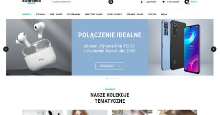 Sklep internetowy Biedronka Home już dostępny. Produkty do domu, ogrodu i warsztatu