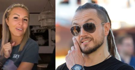 Blanka Lipińska chwali się udogodnieniami w nowej kuchni i żyrandolem z DNA Barona:  "Tu są jego WŁOSY"