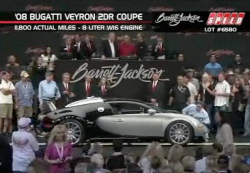 Bugatti Veyron Barrett Jackson