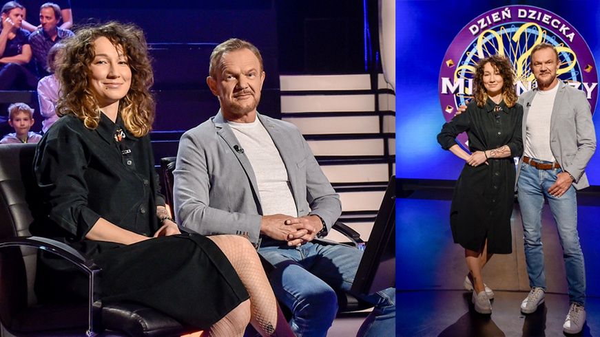 Na planie odcinka specjalnego "Milionerów"